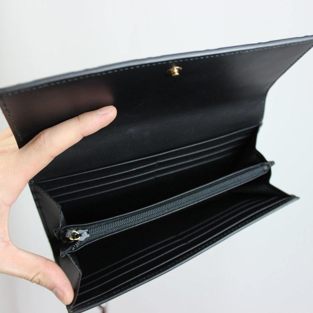 Gucci Signature Guccissima GG Wallet in Black NEW IN BOX - Picture 10 of 11